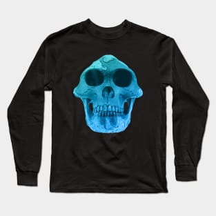 Australopithecus Afarensis "Lucy" Fossil Skull Long Sleeve T-Shirt